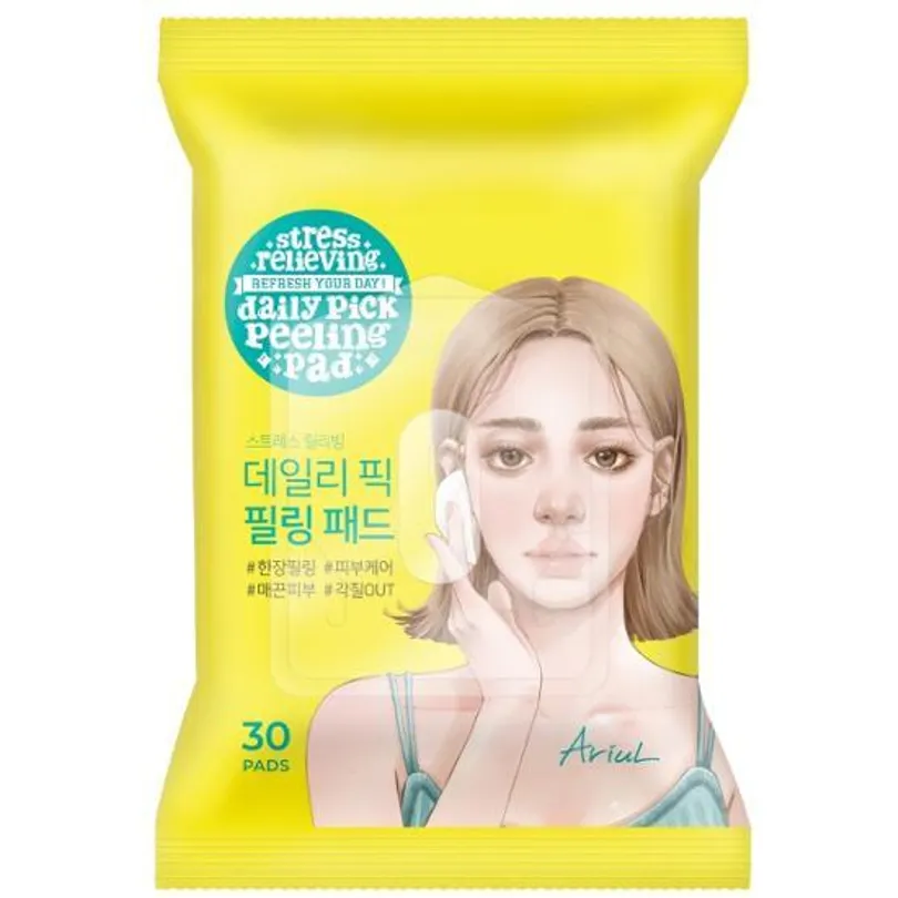 Ariul Stress Relieving Daily Pick Peeling Pad 30 Sheets