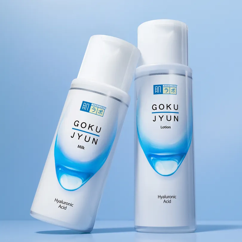 Hadalabo Gokujyun Lotion 170ml & Milk 140ml Special Set