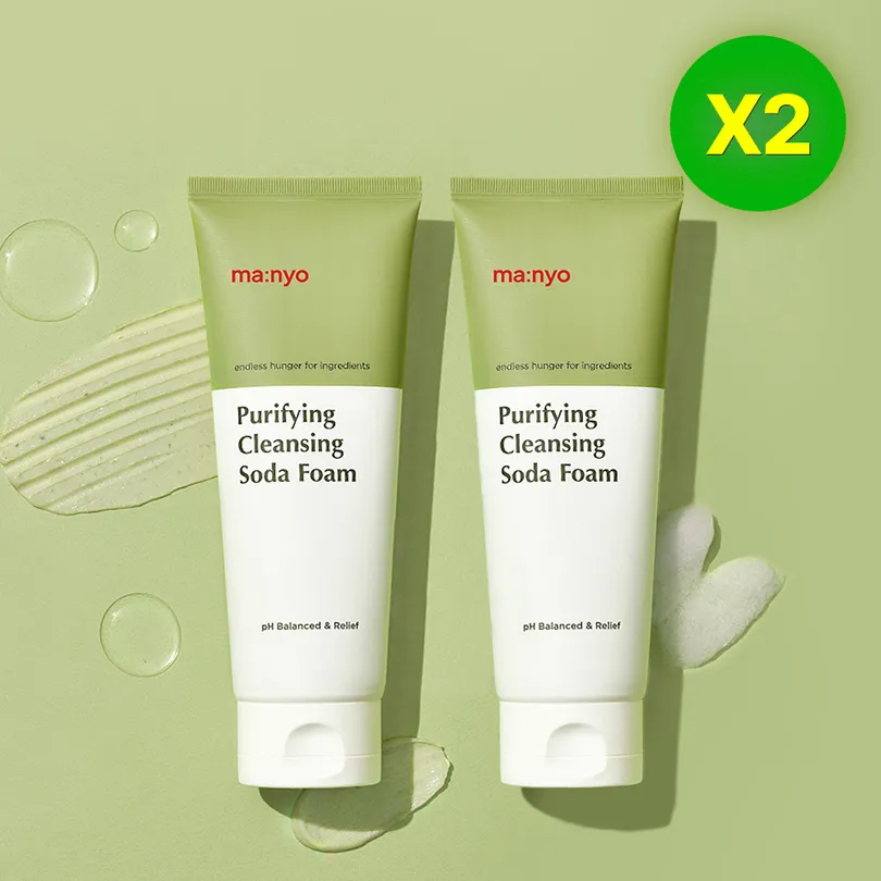 manyo Purifying Cleansing Soda Foam 150mL Double Pack