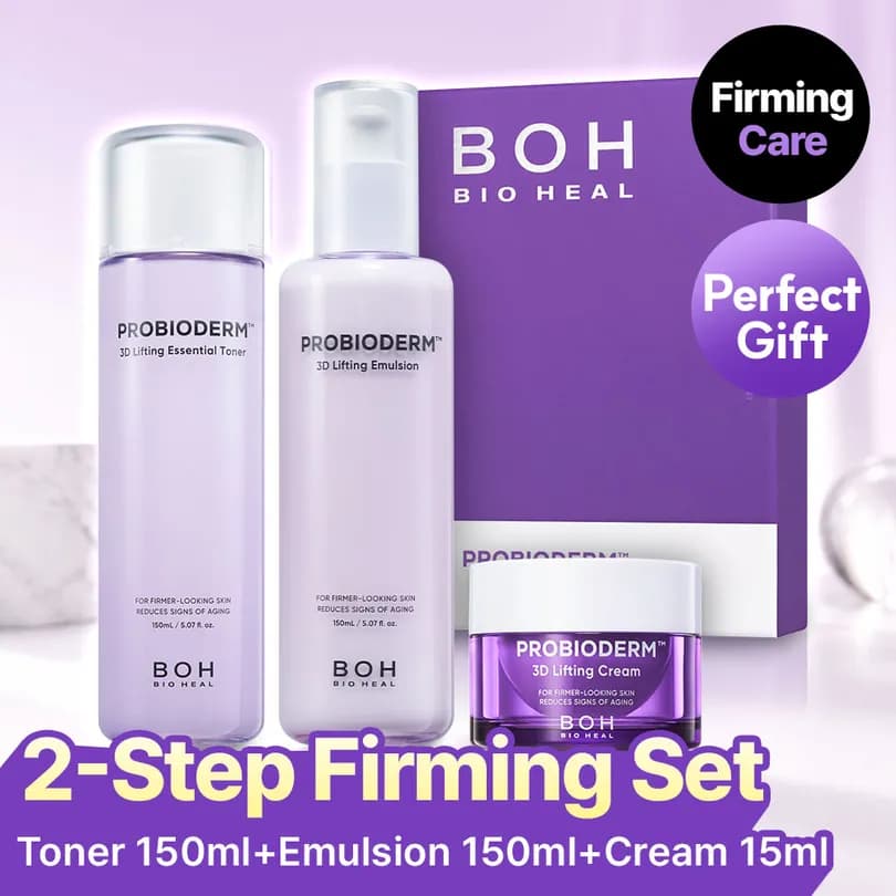 BIOHEAL BOH Probioderm 3D Lifting Skin Care 2P Special Set (Essential Toner 150mL+Emulsion 150mL)