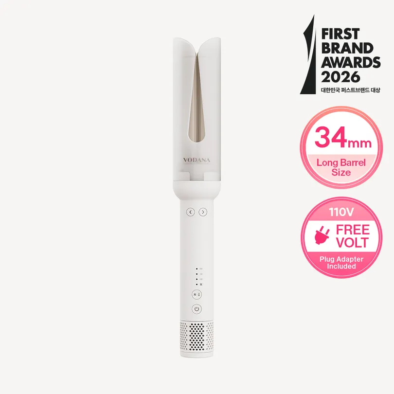 vodana Heat Cover Spin Iron 34mm Ivory Mood