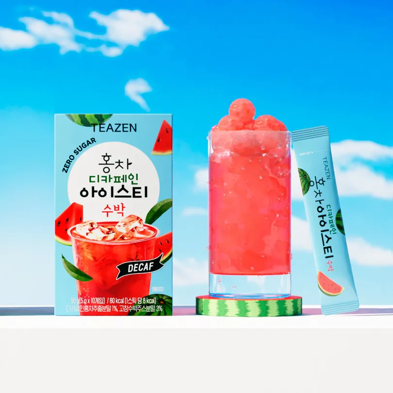 Teazen Decaffeine Watermelon Ice Tea 10T