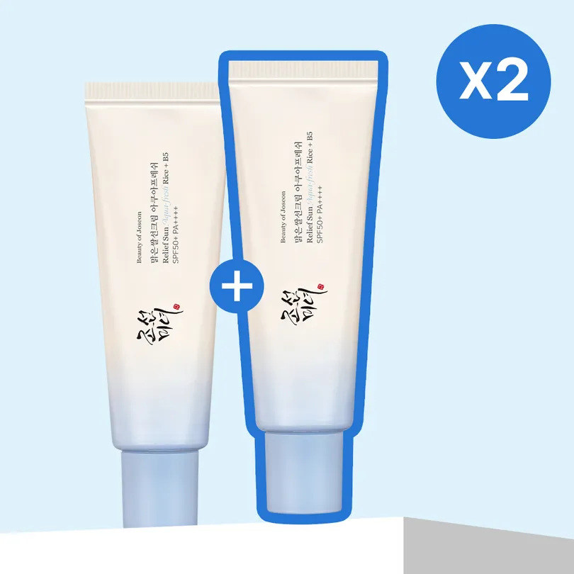 Beauty of Joseon Relief Sun Aqua Fresh Rice+B5 50ml*2ea