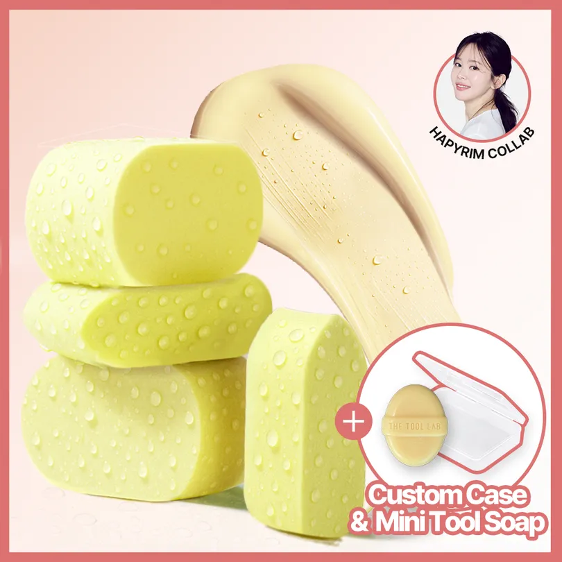THE TOOL LAB Happyrim Sponge 4P (Bullet 2P + Jumbo 2P)