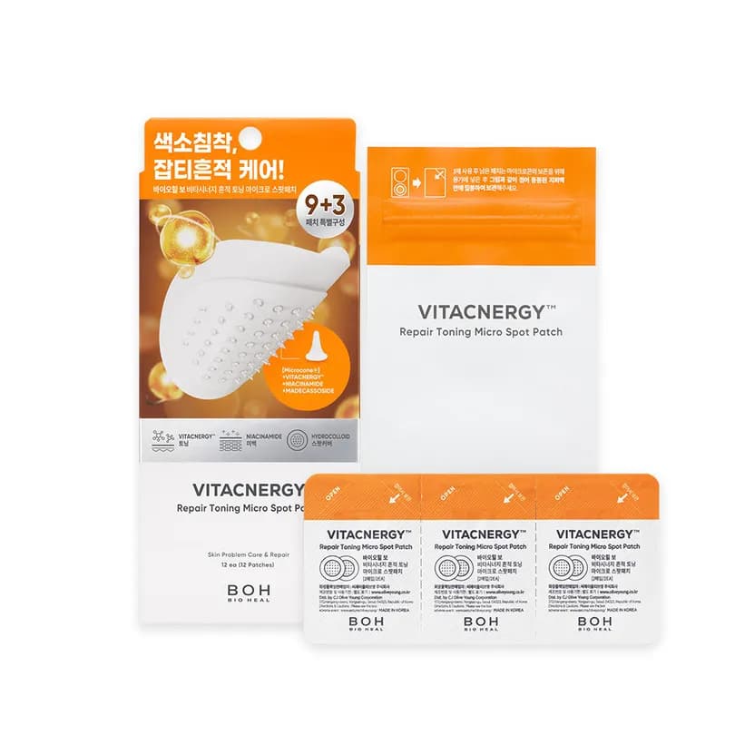 BIOHEAL BOH Vitacnergy Repair Toning Micro Spot Patch 9P Set (+3P) (Total 12P)