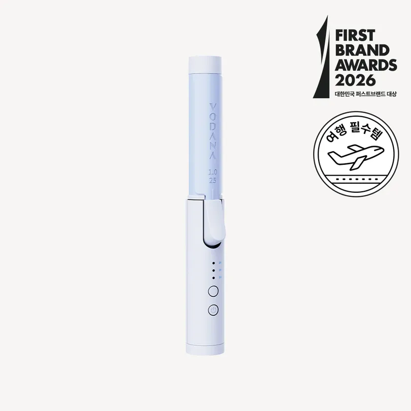 vodana Compact Curling Iron 25mm #Powder Blue