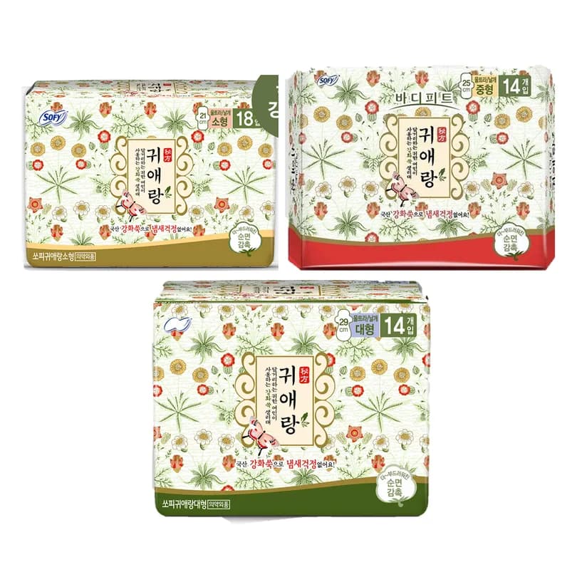 SOFY Guierang Sanitary Pads (S/M/L)