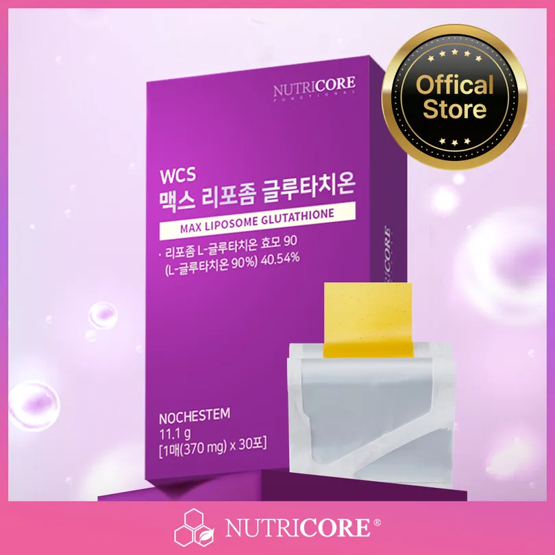 NUTRICORE Max Liposome Glutathione 30 Sheets (1-month supply)