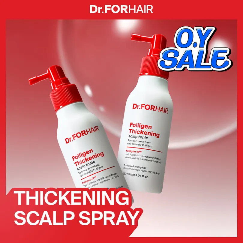 Dr.FORHAIR Folligen Thickening Scalp Tonic 120ml Double Pack