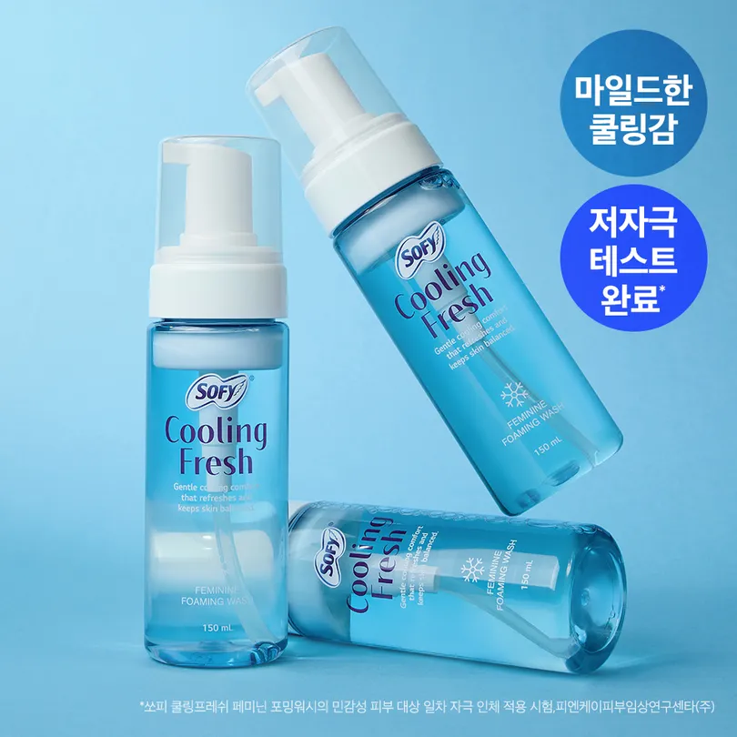 SOFY Cooling Fresh Feminine Foaming Wash 150mL