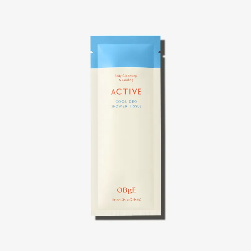 OBgE Active Cool Deo Shower Tissue (5ea)