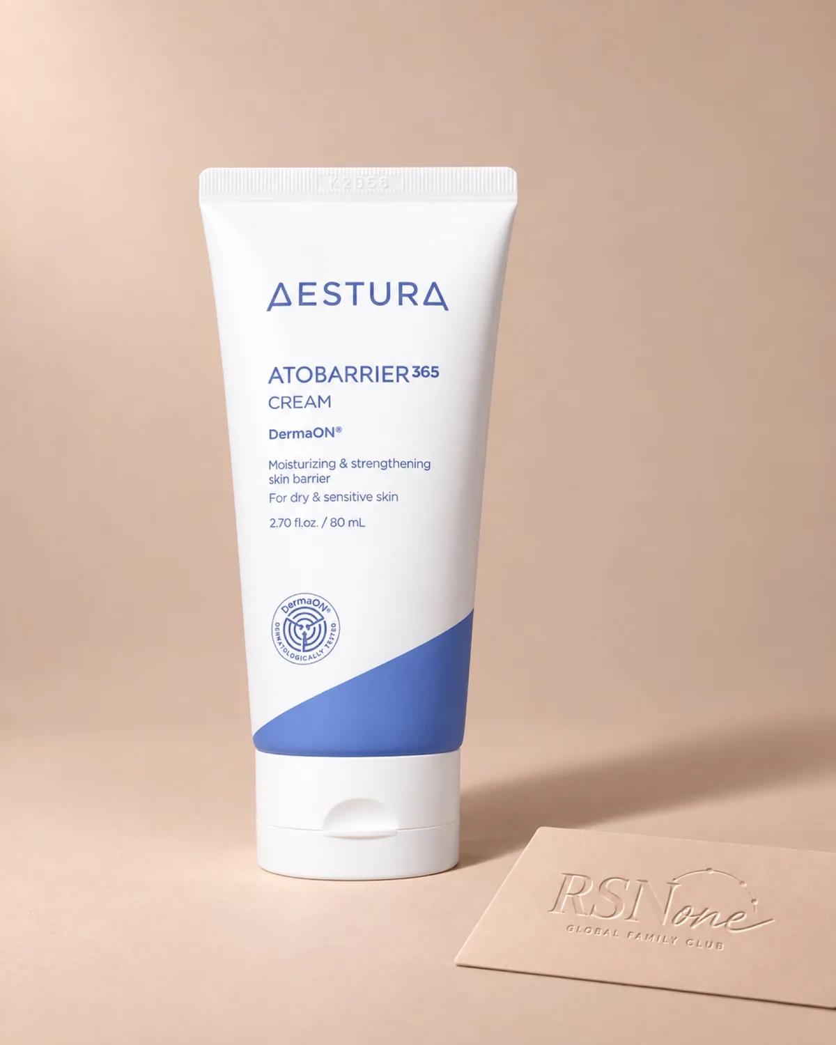 AESTURA Atobarrier 365 Cream 80ml Set (+Toner 25ml+Cleansing Foam 3g*3ea)